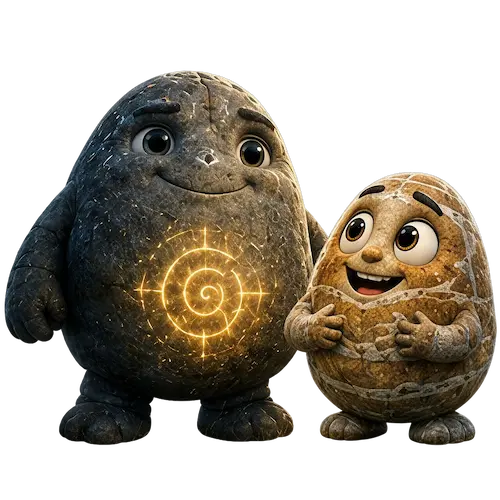 Athor and Eric side by side representing friendship